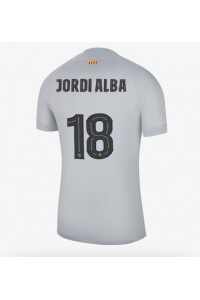 Barcelona Jordi Alba #18 Voetbaltruitje 3e tenue 2022-23 Korte Mouw